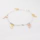 Pulsera De Delfín  Rodio