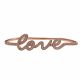 Pulsera Rígida Love