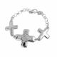 Pulsera De Cruz de Electroformatura