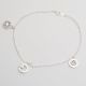 Pulsera De Corazón Y De Estrella Con Circón