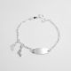 PULSERA CON PLACA DE DELFÍN DE NIÑO
