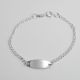 PULSERA CON PLACA DE NIÑO