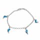 PULSERA DE DELFÍN DE NIÑO  ESMALTADA