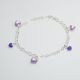 PULSERA DE CORAZÓN DE NIÑO  ESMALTADA