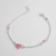 PULSERA DE MARIPOSA DE NIÑO  ESMALTADA
