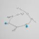PULSERA DE DELFÍN DE NIÑO  ESMALTADA