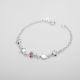 PULSERA DE FLOR Y DELFÍN DE NIÑO