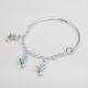 PULSERA CASANDRA CON DELFÍN DE NIÑO  ESMALTADA