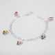 PULSERA DE ABEJA DE NIÑO  ESMALTADA