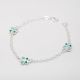 PULSERA DE MARIPOSA DE NIÑO  ESMALTADA