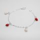 PULSERA DE ESTRELLA DE NIÑO  ESMALTADA