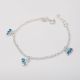 PULSERA DE CARRITO DE NIÑO  ESMALTADA