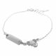 PULSERA CON PLACA DE NIÑO