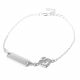 PULSERA CON PLACA DE NIÑO