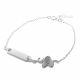 PULSERA CON PLACA DE NIÑO