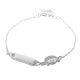 PULSERA CON PLACA DE NIÑO