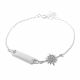 PULSERA CON PLACA DE NIÑO