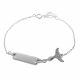 PULSERA CON PLACA DE NIÑO