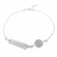 PULSERA CON PLACA DE NIÑO