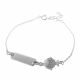 PULSERA CON PLACA DE NIÑO