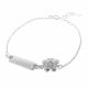PULSERA CON PLACA DE NIÑO