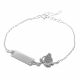PULSERA CON PLACA DE NIÑO