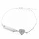 PULSERA CON PLACA DE NIÑO