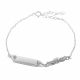 PULSERA CON PLACA DE NIÑO