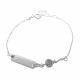 PULSERA CON PLACA DE NIÑO
