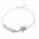 PULSERA CON PLACA DE NIÑO