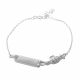 PULSERA CON PLACA DE NIÑO