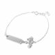 PULSERA CON PLACA DE NIÑO