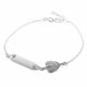 PULSERA CON PLACA DE NIÑO