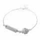 PULSERA CON PLACA DE NIÑO
