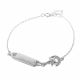 PULSERA CON PLACA DE NIÑO