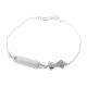 PULSERA CON PLACA DE NIÑO