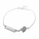 PULSERA CON PLACA DE NIÑO