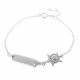 PULSERA CON PLACA DE NIÑO