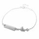 PULSERA CON PLACA DE NIÑO