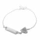 PULSERA CON PLACA DE NIÑO