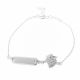 PULSERA CON PLACA DE NIÑO