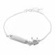 PULSERA CON PLACA DE NIÑO