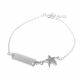 PULSERA CON PLACA DE NIÑO