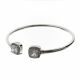 Pulsera Beads  Rodio
