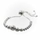 Pulsera Beads  Rodio