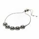 Pulsera Beads  Rodio