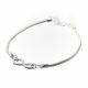 Pulsera Beads  Rodio