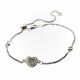 Pulsera Beads  Rodio