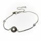 Pulsera Beads  Rodio