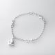 PULSERA PERLA CON CARACOL DE NIÑO  CON PERLAS